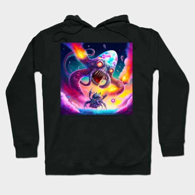 A Beautiful Day at the Beach Hoodie by PsychedelicPour